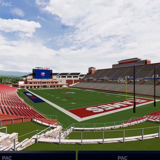 Williams Stadium - Section Cabana 19 Seat View