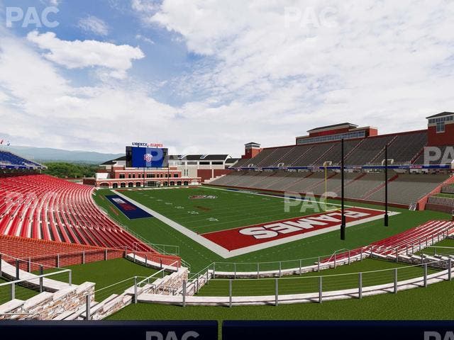 Williams Stadium - Section Cabana 19 Seat View