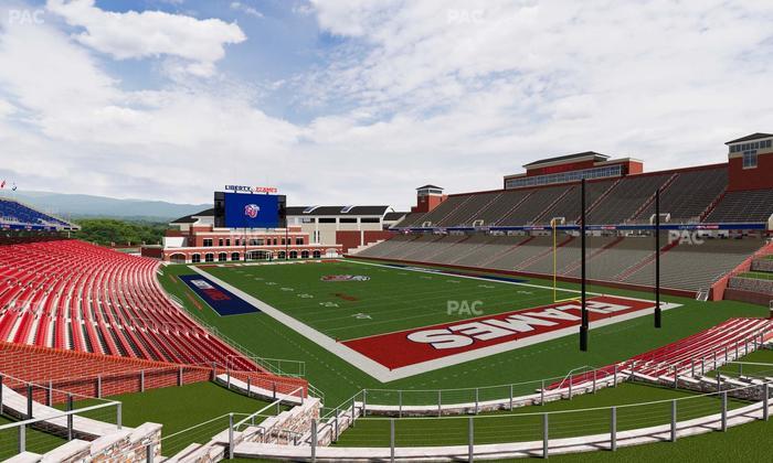 Williams Stadium - Section Cabana 19 Seat View