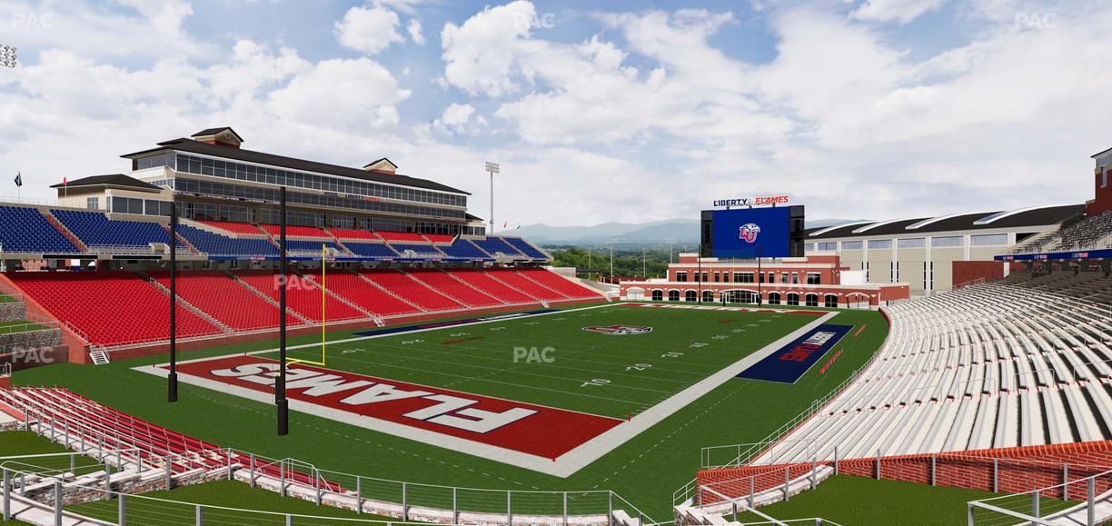 Williams Stadium - Section Cabana 2 Seat View