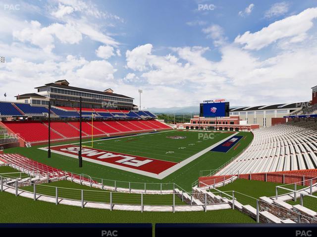 Williams Stadium - Section Cabana 2 Seat View