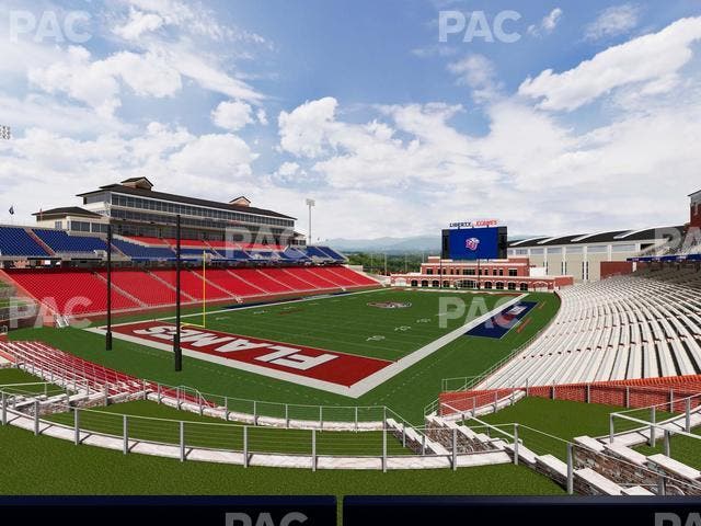 Williams Stadium - Section Cabana 2 Seat View