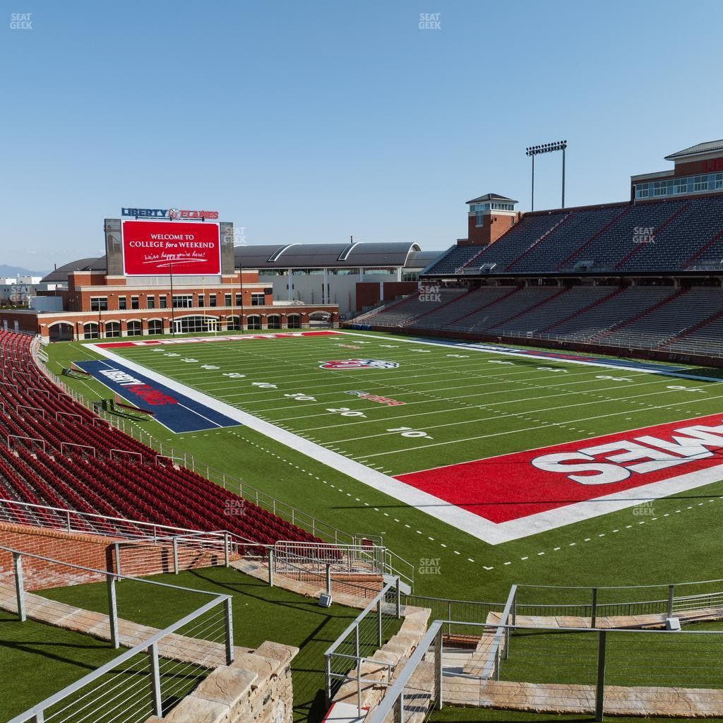 Williams Stadium - Section Cabana 20 Seat View