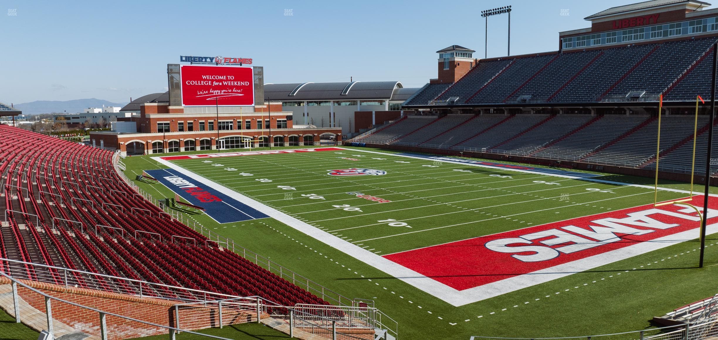 Williams Stadium - Section Cabana 20 Seat View