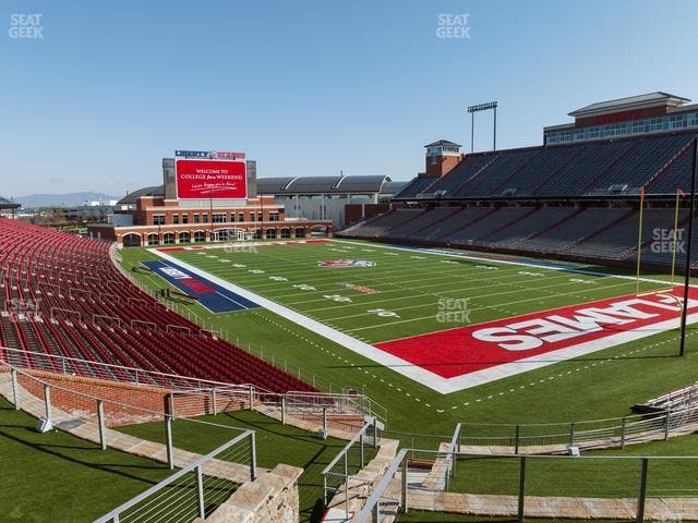 Williams Stadium - Section Cabana 20 Seat View