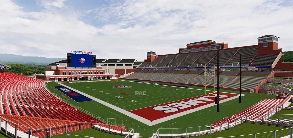 Williams Stadium - Section Cabana 20 Seat View