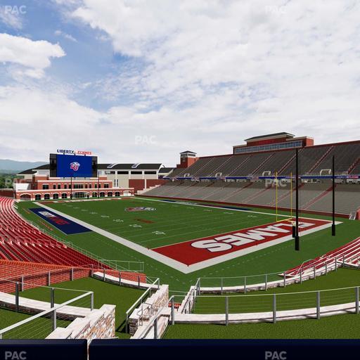Williams Stadium - Section Cabana 20 Seat View