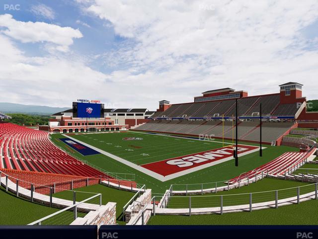 Williams Stadium - Section Cabana 20 Seat View