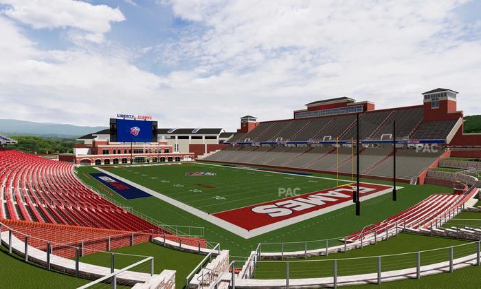 Williams Stadium - Section Cabana 20 Seat View