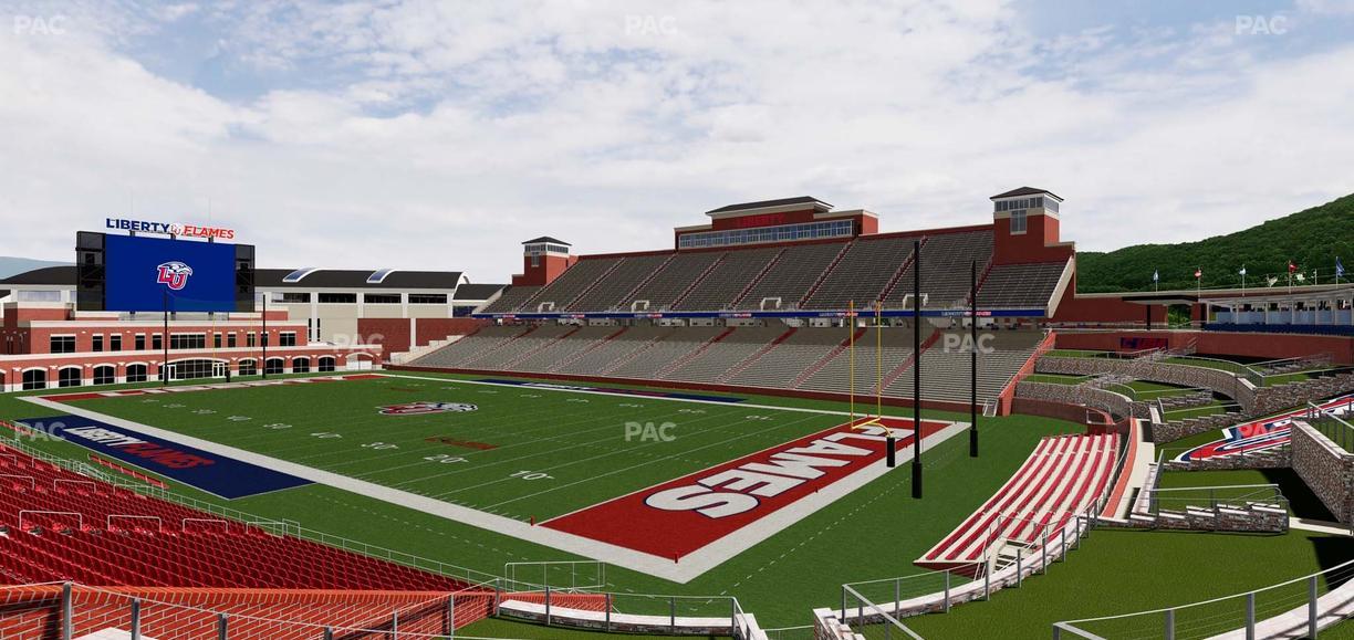 Williams Stadium - Section Cabana 21 Seat View