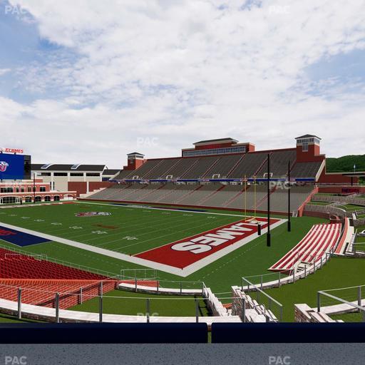 Williams Stadium - Section Cabana 21 Seat View