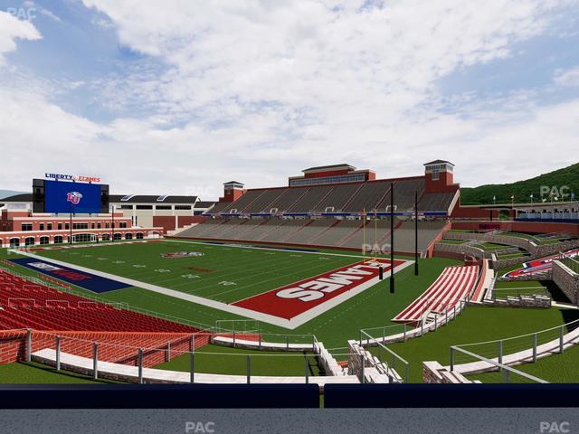 Williams Stadium - Section Cabana 21 Seat View