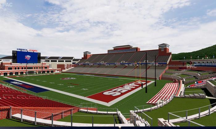 Williams Stadium - Section Cabana 21 Seat View