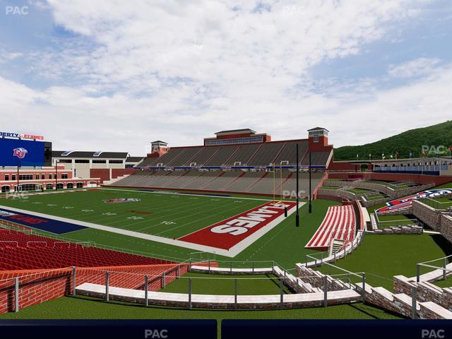 Williams Stadium - Section Cabana 22 Seat View