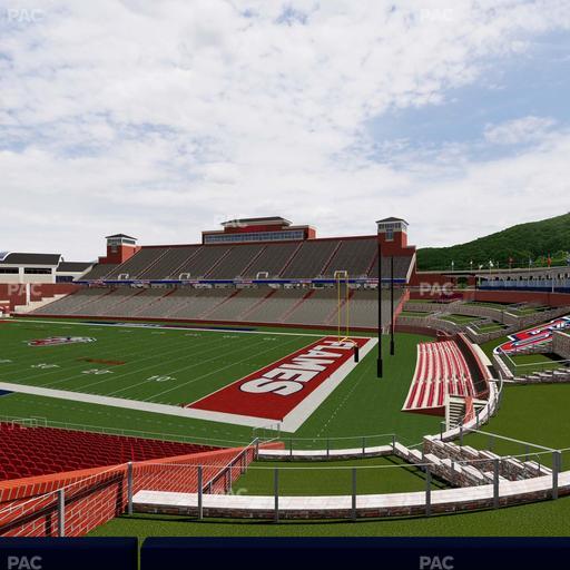 Williams Stadium - Section Cabana 23 Seat View