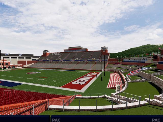 Williams Stadium - Section Cabana 23 Seat View