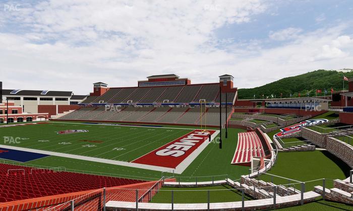 Williams Stadium - Section Cabana 23 Seat View