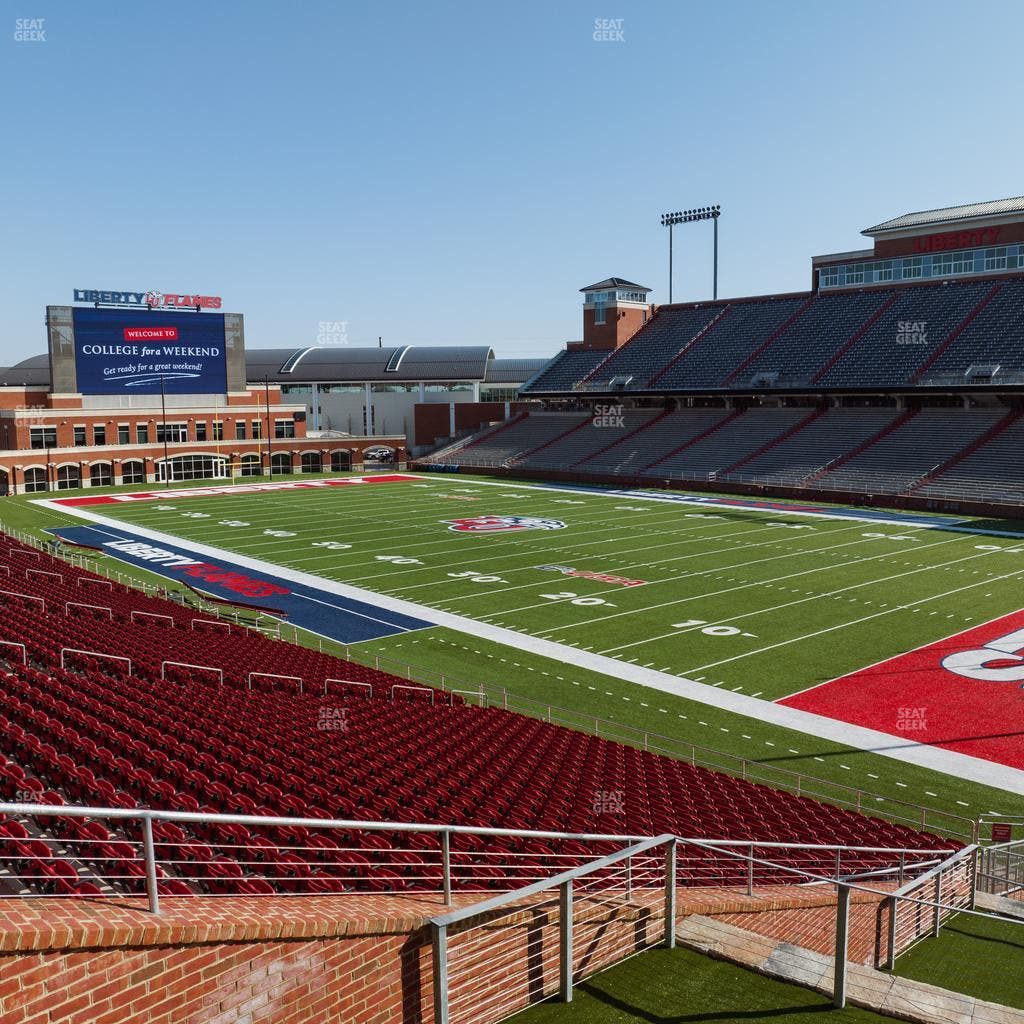 Williams Stadium - Section Cabana 23 Seat View