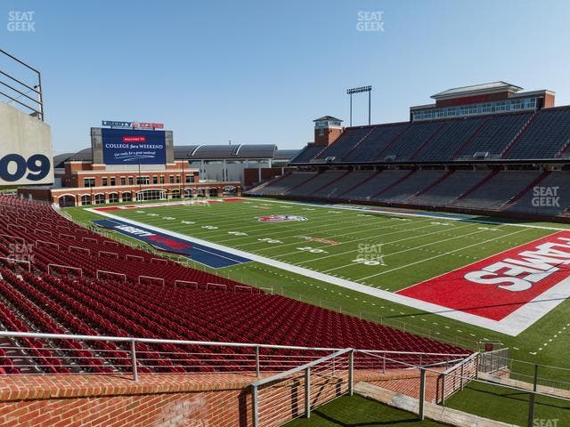 Williams Stadium - Section Cabana 23 Seat View