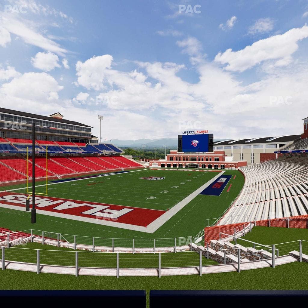 Williams Stadium - Section Cabana 3 Seat View