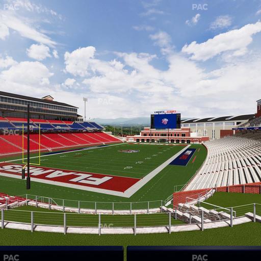 Williams Stadium - Section Cabana 3 Seat View