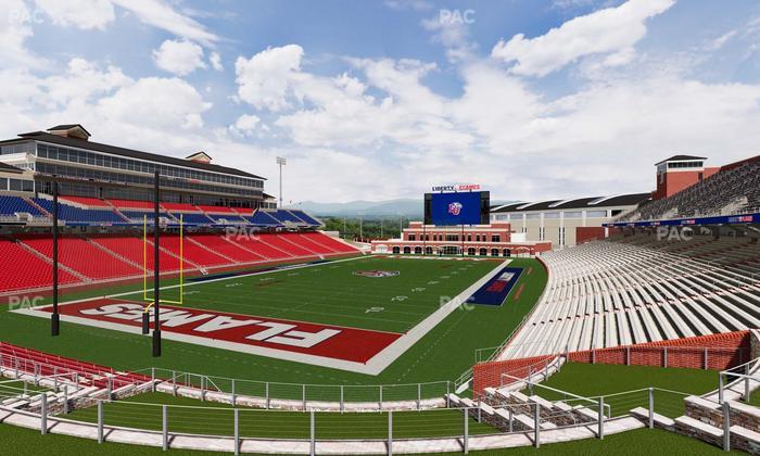 Williams Stadium - Section Cabana 3 Seat View