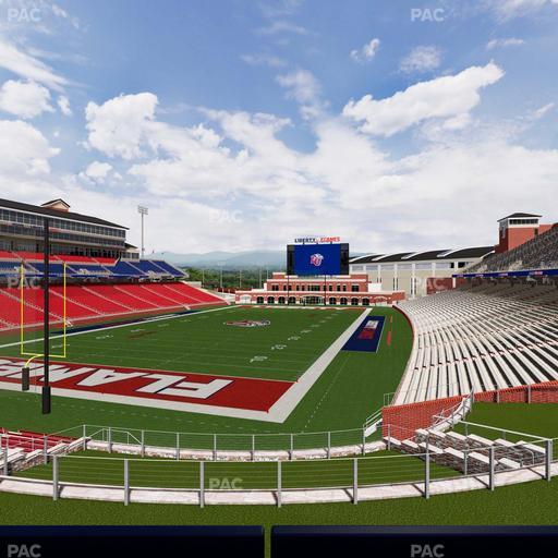 Williams Stadium - Section Cabana 4 Seat View