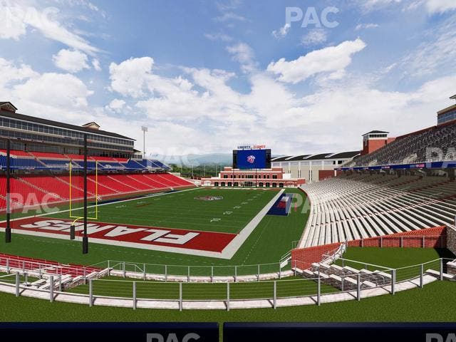 Williams Stadium - Section Cabana 4 Seat View