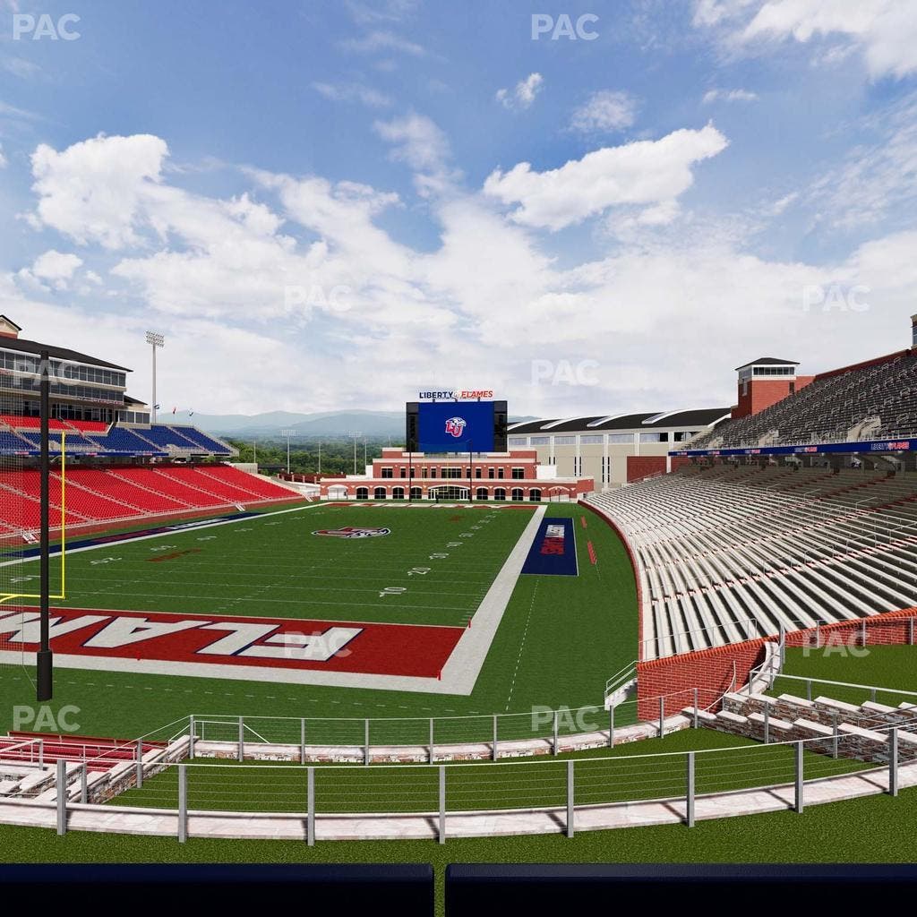 Williams Stadium - Section Cabana 5 Seat View