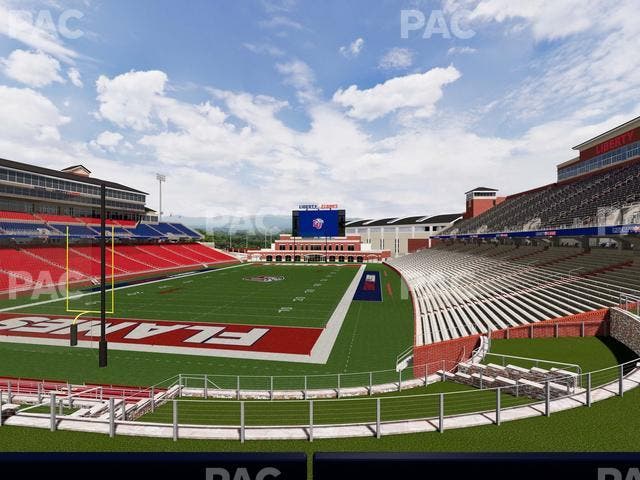 Williams Stadium - Section Cabana 5 Seat View