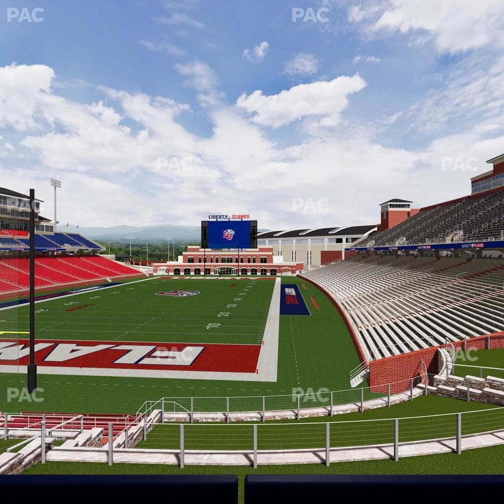 Williams Stadium - Section Cabana 6 Seat View