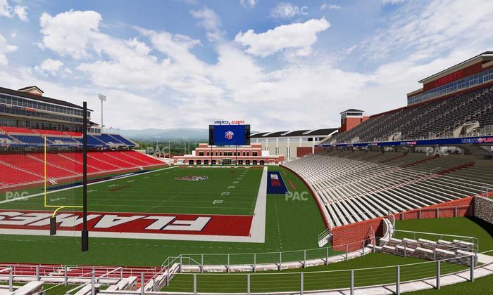 Williams Stadium - Section Cabana 6 Seat View