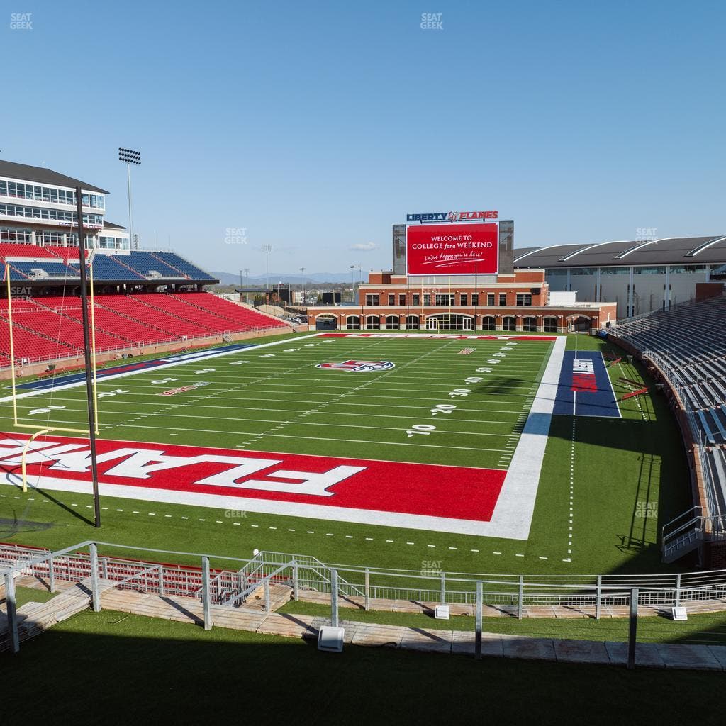 Williams Stadium - Section Cabana 6 Seat View