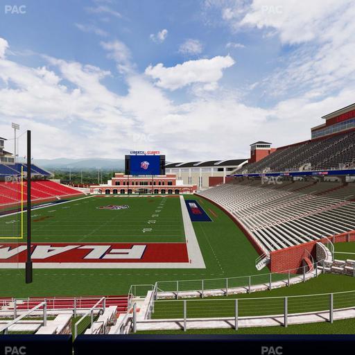 Williams Stadium - Section Cabana 7 Seat View