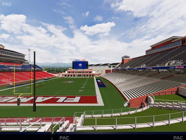 Williams Stadium - Section Cabana 7 Seat View