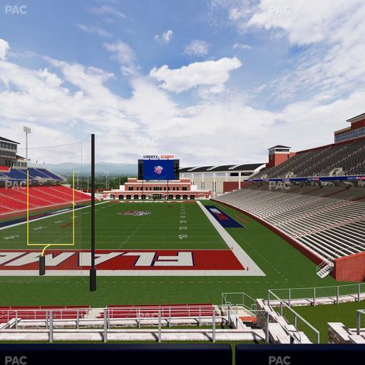 Williams Stadium - Section Cabana 8 Seat View
