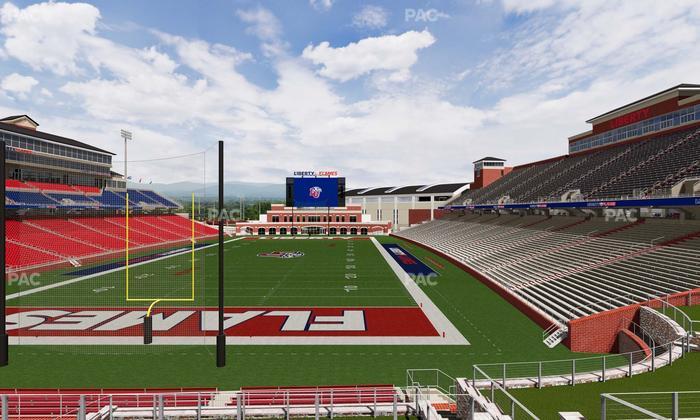 Williams Stadium - Section Cabana 8 Seat View