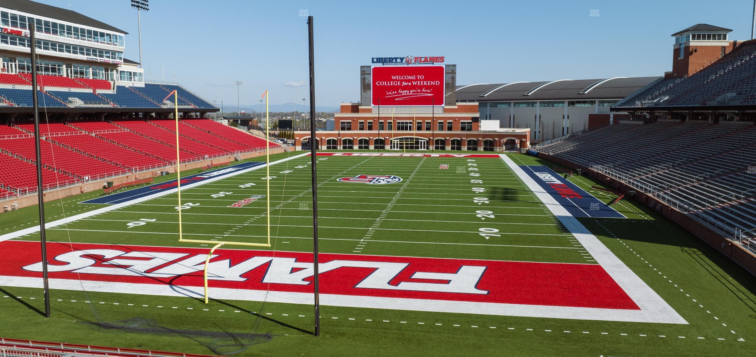 Williams Stadium - Section Cabana 9 Seat View