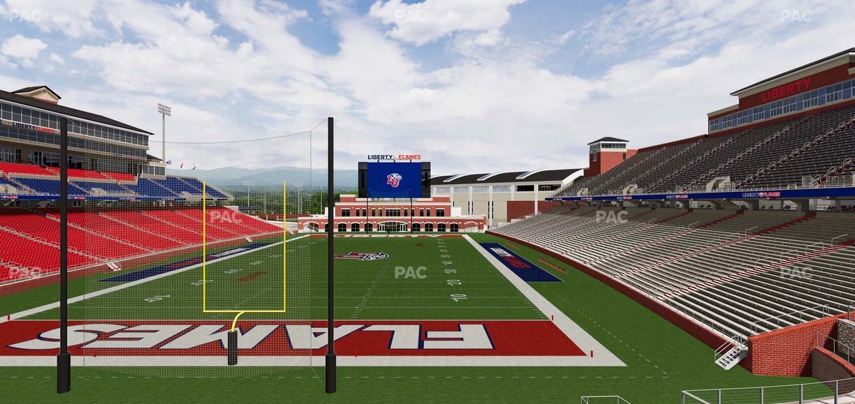 Williams Stadium - Section Cabana 9 Seat View