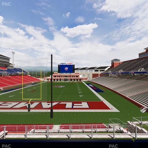 Williams Stadium - Section Cabana 9 Seat View