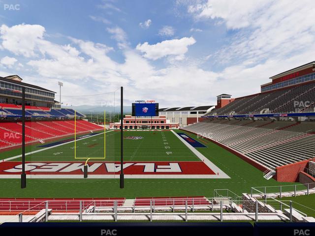 Williams Stadium - Section Cabana 9 Seat View