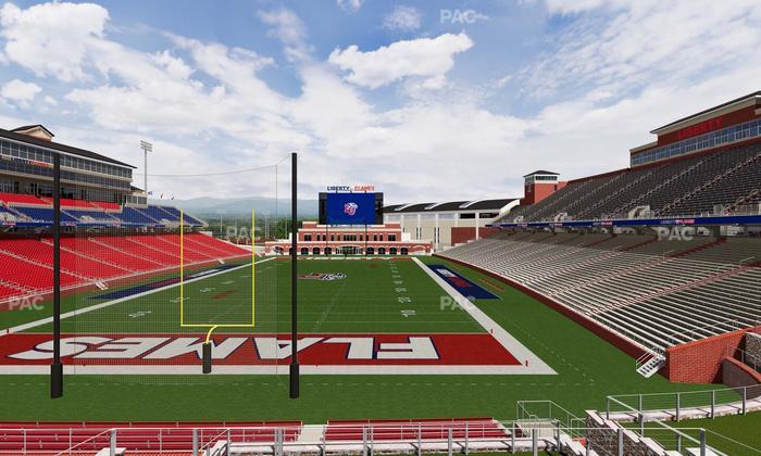 Williams Stadium - Section Cabana 9 Seat View