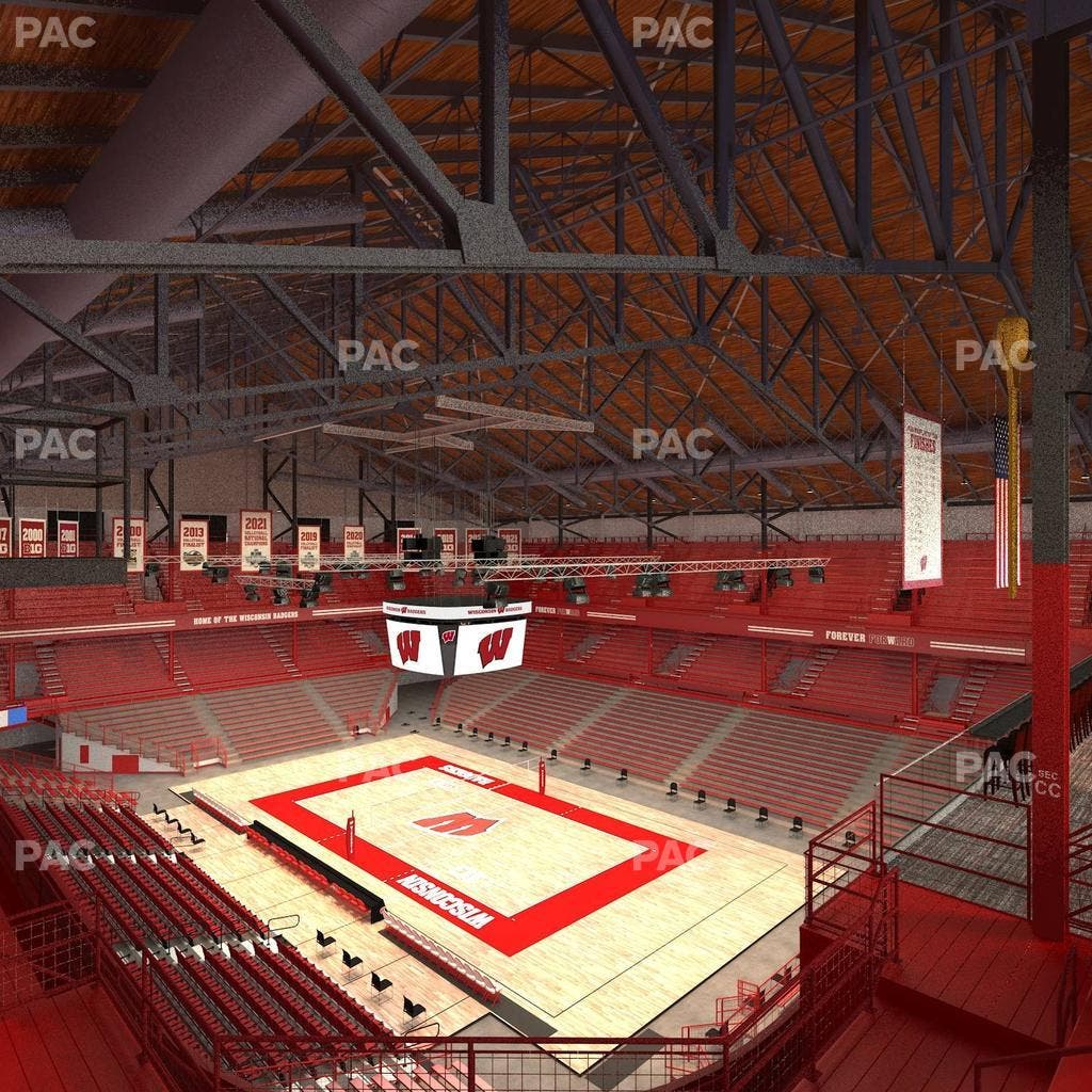 Wisconsin Field House - Section Cc Seat View