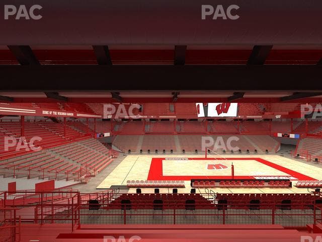 Wisconsin Field House - Section G Seat View