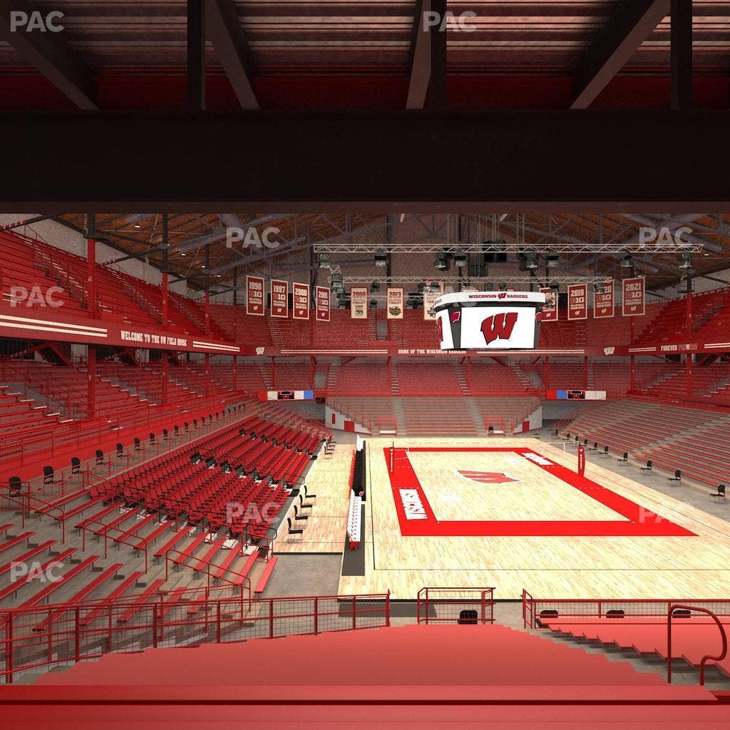 Wisconsin Field House - Section Ga Seating Seat View