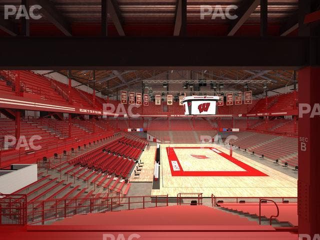 Wisconsin Field House - Section Ga Seating Seat View