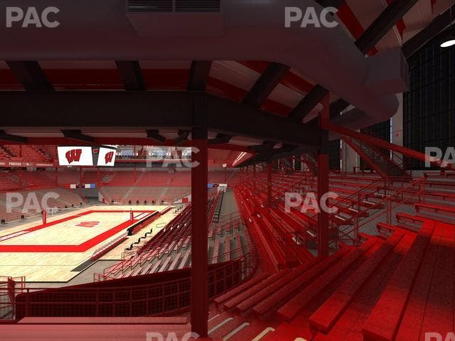 Wisconsin Field House - Section J Seat View