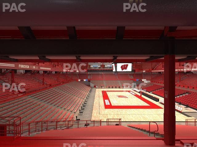 Wisconsin Field House - Section M Seat View
