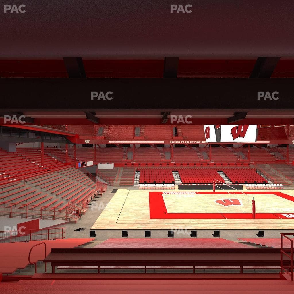 Wisconsin Field House - Section S Seat View