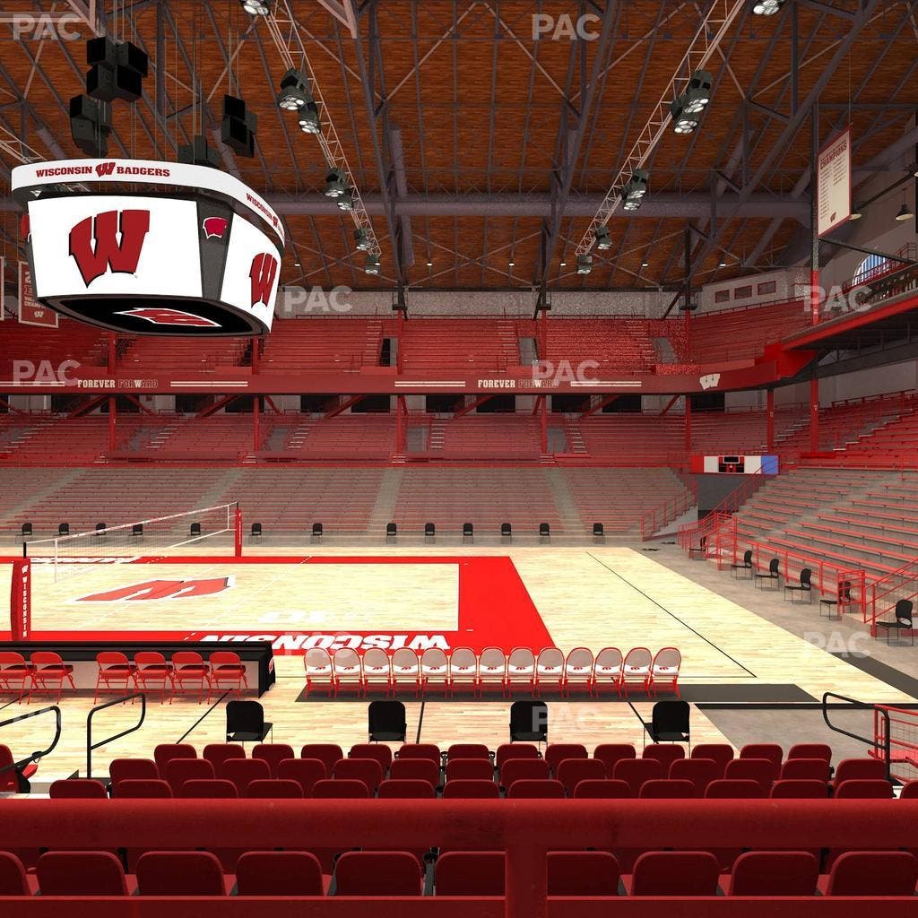 Wisconsin Field House - Section Wc E Seat View